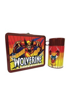 Tin Titans Marvel Wolverine Px Lunchbox & Bev Container