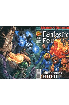 Fantastic Four #1 [Direct Edition]-Very Fine (7.5 – 9)