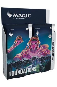 Magic the Gathering TCG: Foundations Collector's Booster Display