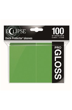Ultra Pro: Eclipse Sleeves Gloss Lime Green (100Ct)