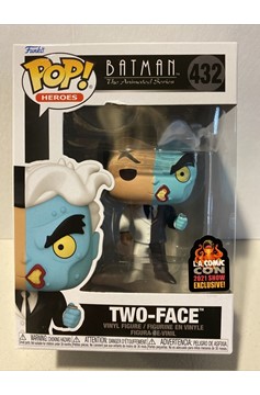 Pop Heroes Two-Face (Animated) #432 Exclusive 