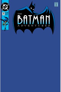 Batman Adventures #12 Facsimile Edition Cover C Blank Variant