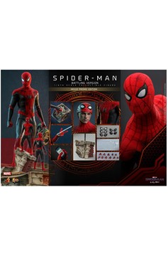 Spider-Man (Battling Version) Movie Promo Edition Hot Toys Sixth Scale Figure