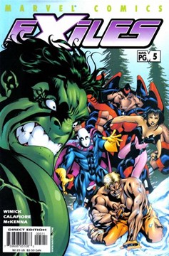 Exiles #5 [Direct Edition]-Very Fine