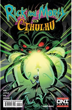 Rick And Morty Vs Cthulhu #4 Cover A Troy Little (Mature) (Of 4)