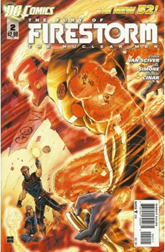 Fury of Firestorm the nuclear men #2 (2011)