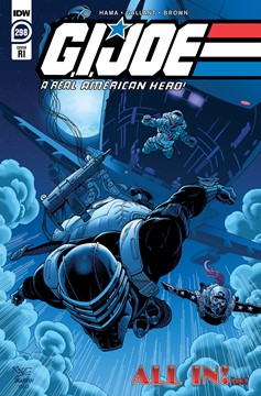 GI Joe A Real American Hero #298 Cover Retailer Incentive Royle 1 For 10 Variant