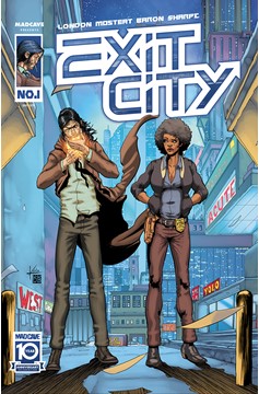 Exit City #1 Cover A Karl Mostert (Of 4)