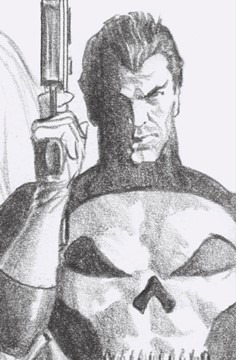 Punisher #1 Alex Ross Timeless Sketch Virgin Variant (2022)