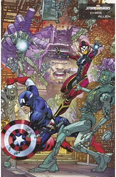Invincible Iron Man #10 Chris Allen Stormbreakers Variant (Fall of the X-Men)