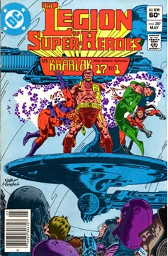 The Legion of Super-Heroes #287 [Newsstand]