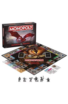 Dungeons & Dragons Monopoly Board Game