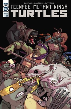 Teenage Mutant Ninja Turtles Ongoing #103 Cover A Campbell (2011)