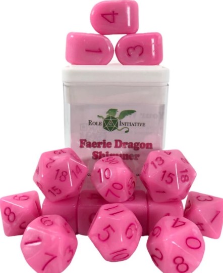 Faerie Dragon Shimmer - Set of 15 With Arch'd4 In Box