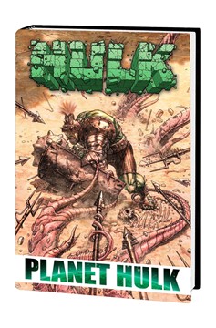 Hulk Planet Hulk Omnibus Hardcover Ladronn Arena Direct Market Variant New Printing