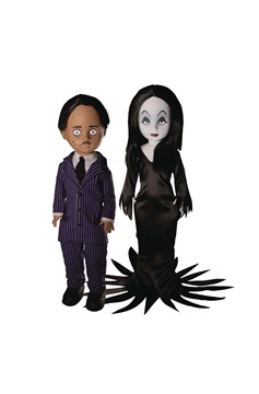 Living Dead Dolls Addams Family Gomez & Morticia Doll Set