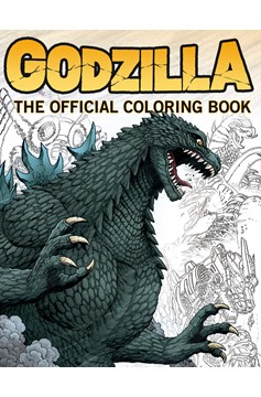 Godzilla Official Coloring Book Soft Cover