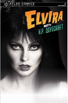 Elvira Meets HP Lovecraft #1 Cover G Photo Atlas Edition Elvira Signed