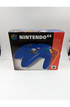 Nintendo N64 Blue Controller Box And Inserts Only