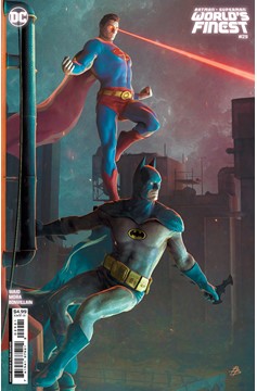 Batman Superman Worlds Finest #29 Cover B Bjorn Barends Card Stock Variant