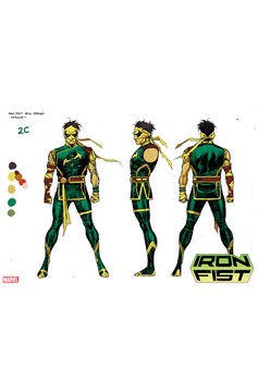 Iron Fist #3 Cheung Design Variant (Of 5)