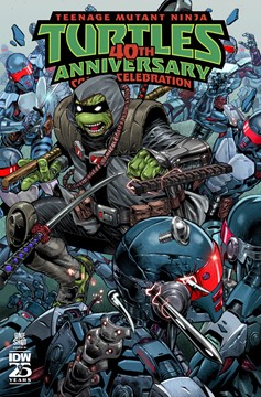 Teenage Mutant Ninja Turtles 40th Anniversary Comics Celebration Cover Escorzas 1 for 10 Incentive Variant