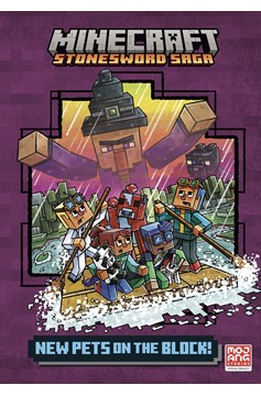 Minecraft Stonesword Saga Hardcover Graphic Novel Volume 3 New Pets on the Block!