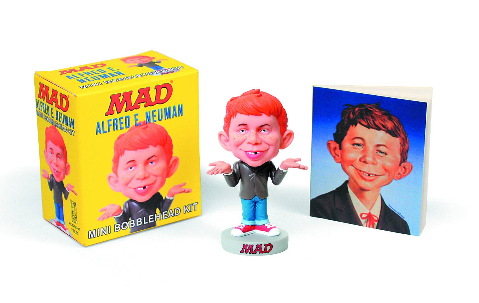 MAD アルフレッド　E ニューマン　ボブルヘッド Vintage Bobble Head MAD Magazine Alfred E Neuman 1999 – Foster