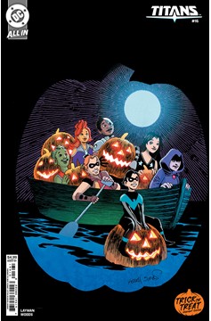 Titans #16 Cover D Kelley Jones Trick Or Treat Card Stock Variant