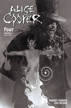 Alice Cooper #4 Cover H 1 for 5 Incentive Sayger Black & White Incentive