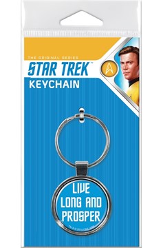 Star Trek Live Long And Prosper Keyring