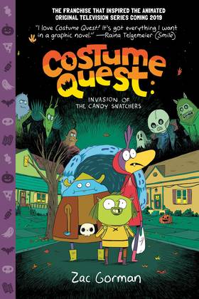 Costume Quest Graphic Novel Invasion of Candy Snatchers