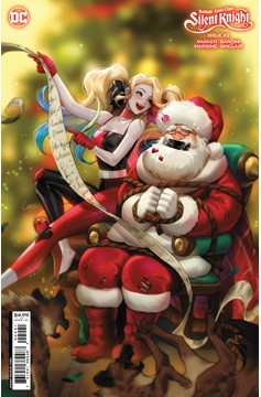 Batman Santa Claus Silent Knight #2 Cover B Lesley Leirix Li Card Stock Variant (Of 4)
