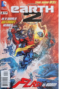 Earth 2 #2 [Second Printing]-Very Fine (7.5 – 9)