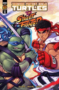 Teenage Mutant Ninja Turtles Vs. Street Fighter #3 Cover E 1 for 50 Incentive Beals