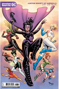 Justice Society of America #3 (Of 12) Cover E Maria Laura Sanapo International Womens Day Card Stock