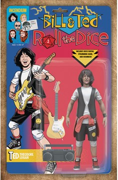 Bill & Ted Roll Dice #1 Cover C 1 for 5 Incentive Action Figure