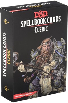 Dungeons and Dragons RPG: Spellbook Cards - Cleric Deck (149 cards)