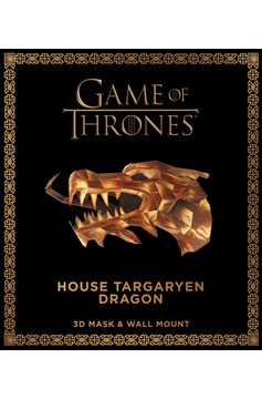 Game of Thrones Mask House Targaryen Dragon (3d Mask & Wall Mount)