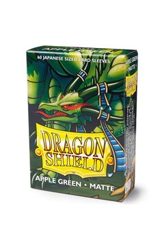 Dragon Shield Sleeves: Matte Japanese Apple Green (Box of 60)
