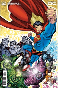 Superman #3 Cover H 1 for 50 Incentive Scott Kolins Card Stock Variant (2023)