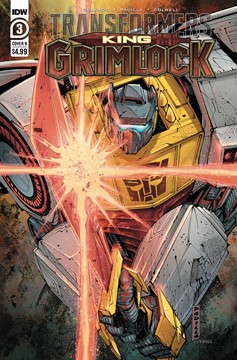 Transformers King Grimlock #3 Cover B Padilla (Of 5)