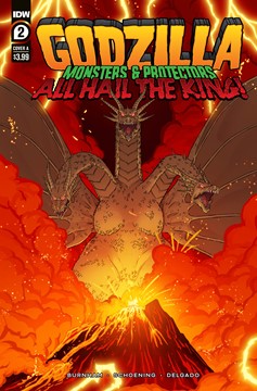 Godzilla Monsters & Protectors All Hail King #2 Cover A Schoening