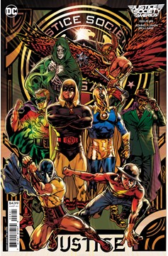 Justice Society of America #8 (Of 12) Cover B Tony Harris Card Stock Variant