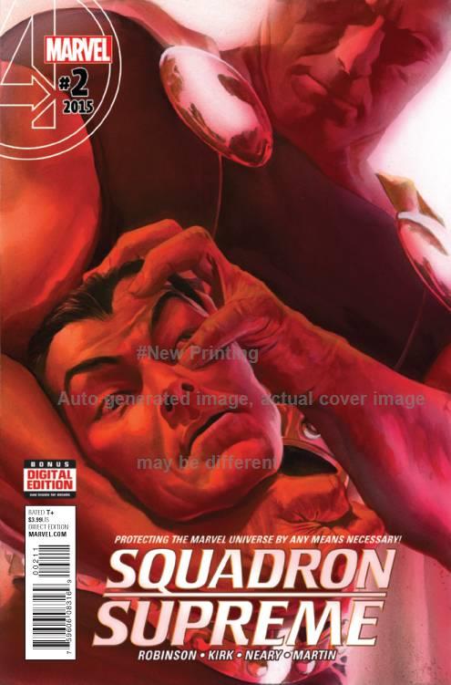 Squadron Supreme #2 Alex Ross 2nd Printing Variant