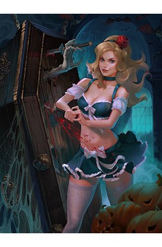 Grimm Fairy Tales 2024 Halloween Cinderellas Monster Mash Cover C Lomov