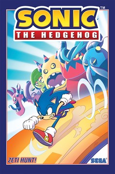 Sonic the Hedgehog Graphic Novel Volume 11 Zeti Hunt