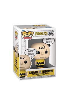 Peanuts Charlie Brown Good Grief Funko Pop Vinyl Figure #1677