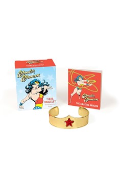 Wonder Woman Tiara Bracelet And Illustrated Book