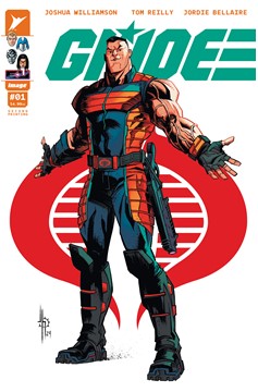 GI Joe #1 Second Printing Cover B Jason Howard Cobra Variant